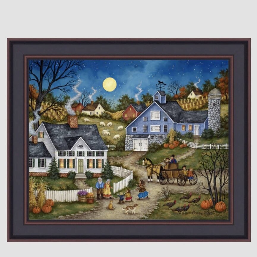 Dinner On The Run Print by Bonnie White