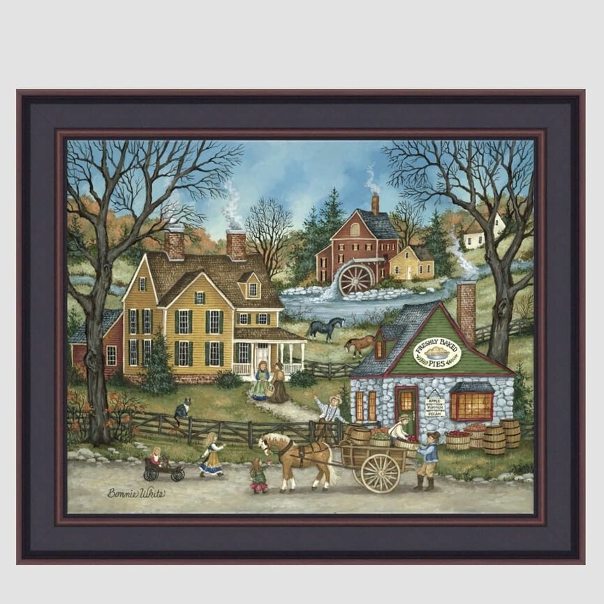 Fresh Baked Pies Print by Bonnie White