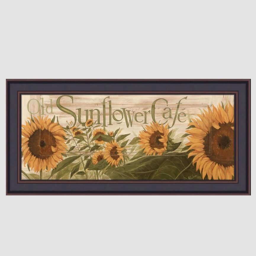 Sunflower Print by Terri Palmer - 12" x 30"