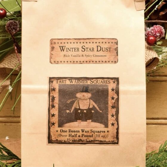 Winter Star Dust Bag of 12 Tarts