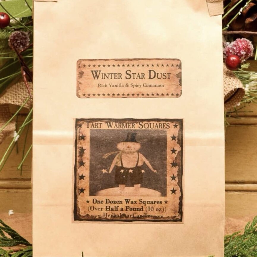 Winter Star Dust Bag of 12 Tarts