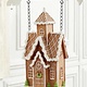 K & K Interiors Frosted Gingerbread House Arrow Replacement - 13"