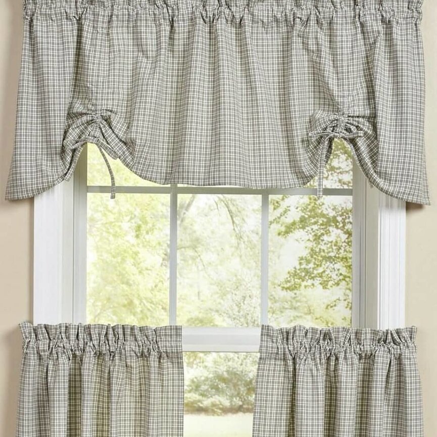 Millstone Lined Farmhouse Valance - 60x20