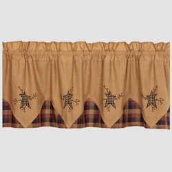 Heritage Farms Primitive Star and Pip Valance Layered