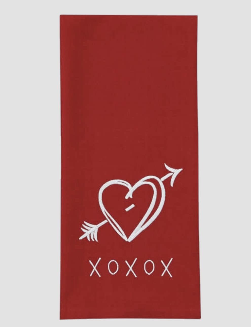 Park Designs XOXO Embroided Dishtowel - 18x28