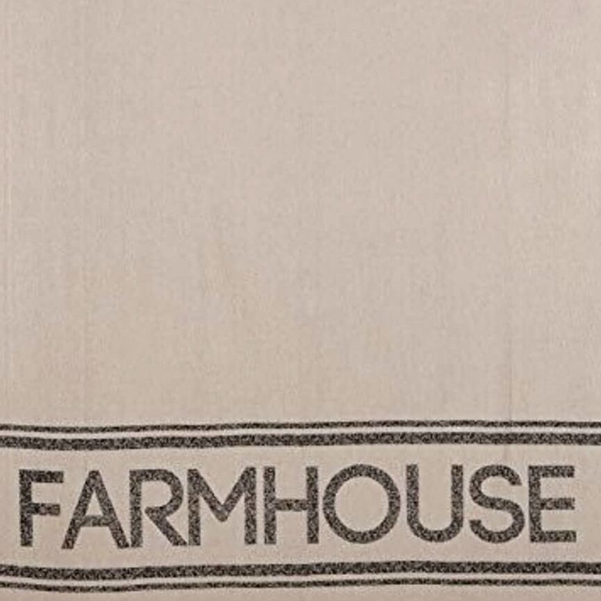 Sawyer Mill Charcoal Farmhouse Shower Curtain - 72x72"