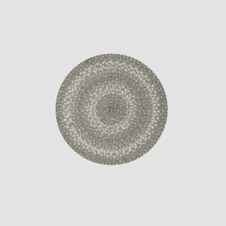 Grey Cloud Jute Braided Tabletop Accessories