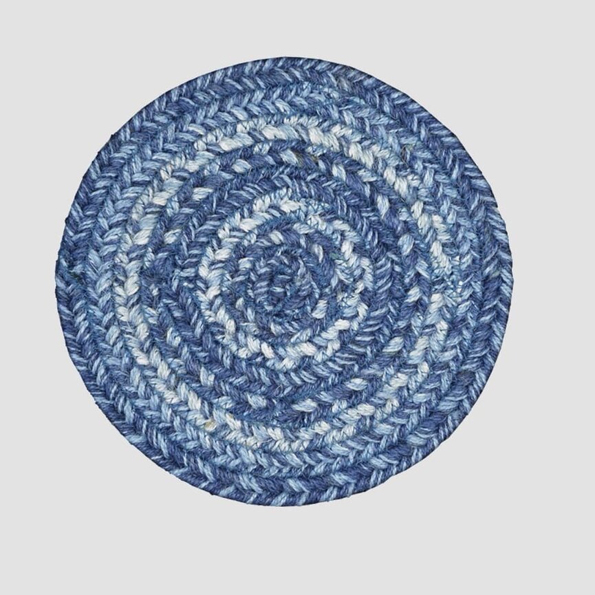 Denim Jute Braided Tabletop Accessories