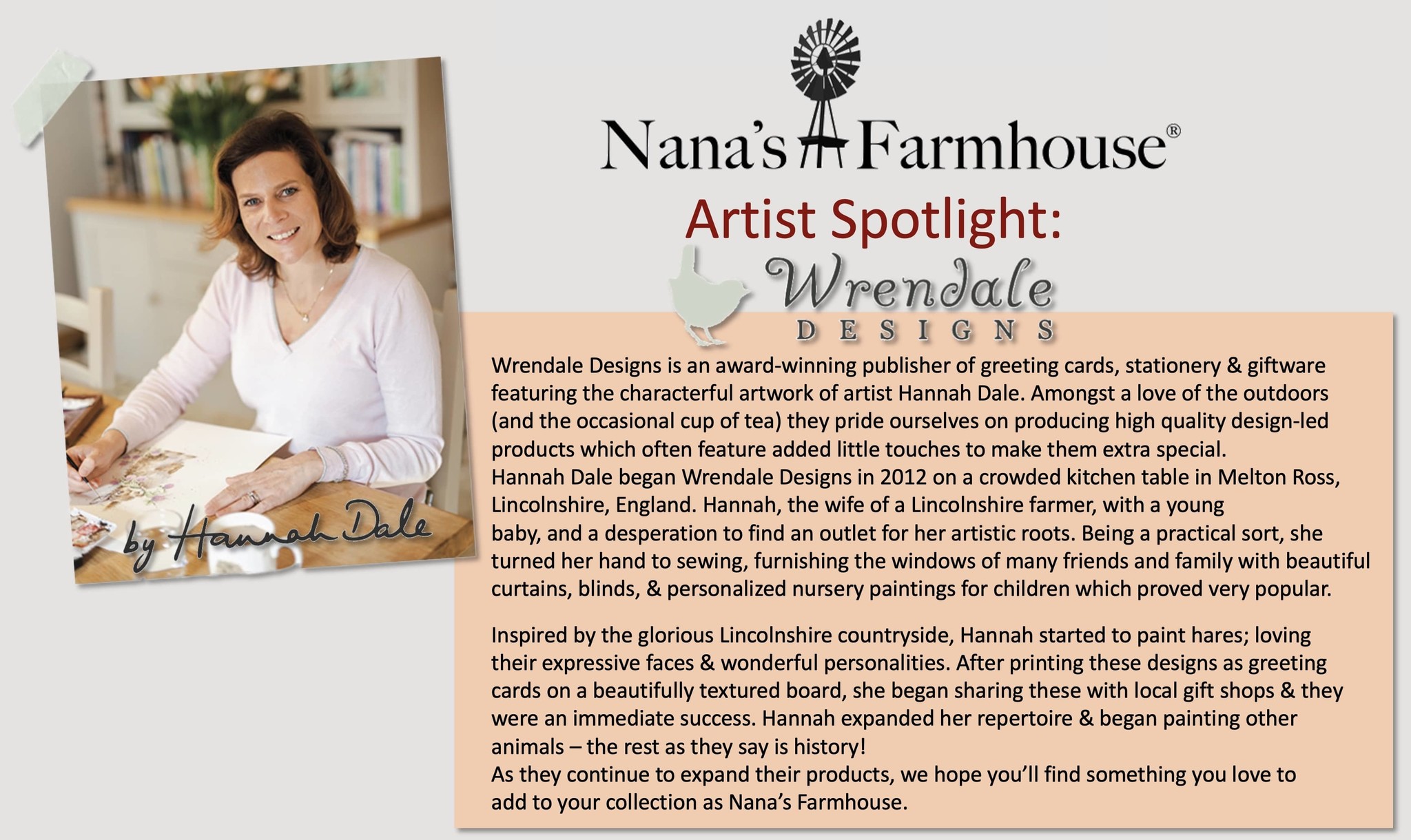 Wrendale Designs By Hannah Dale, Wrendale Gift