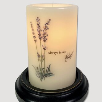 Always In My Heart Candle Sleeve Vanilla