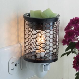 Chicken Wire Vintage Bulb Fragrance Warmer