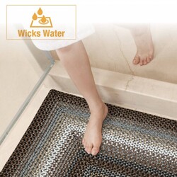 Midnight Moon Ultra Durable Braided Rugs