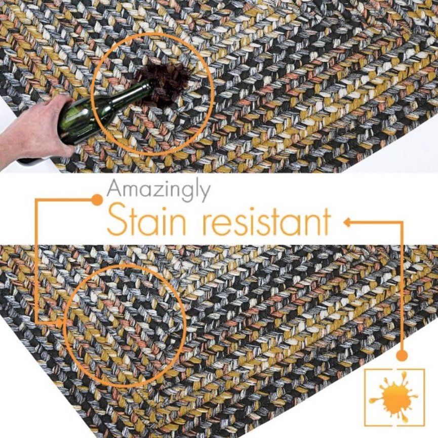 Black Forest Ultra Durable Braided Rugs