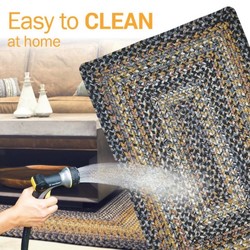 Black Forest Ultra Durable Braided Rugs