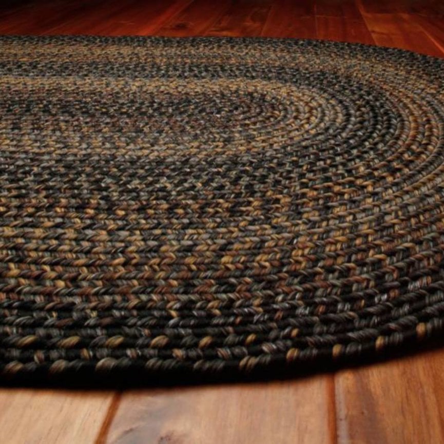 Black Forest Ultra Durable Braided Rugs