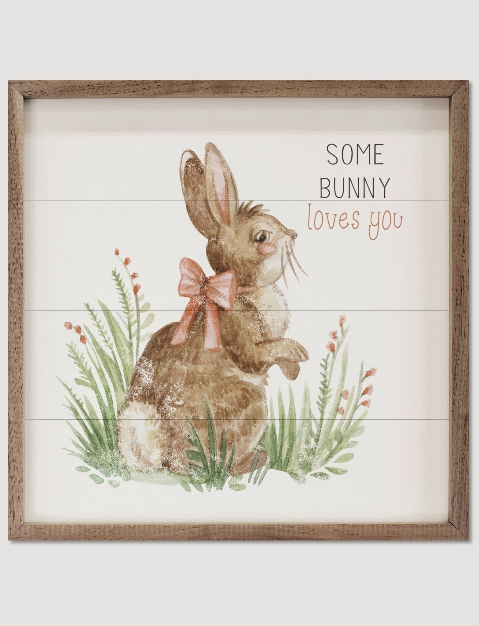 Kendrick  Home Kendrick Home Some Bunny Loves You Sign - 4" Brand: Kendrick  Home