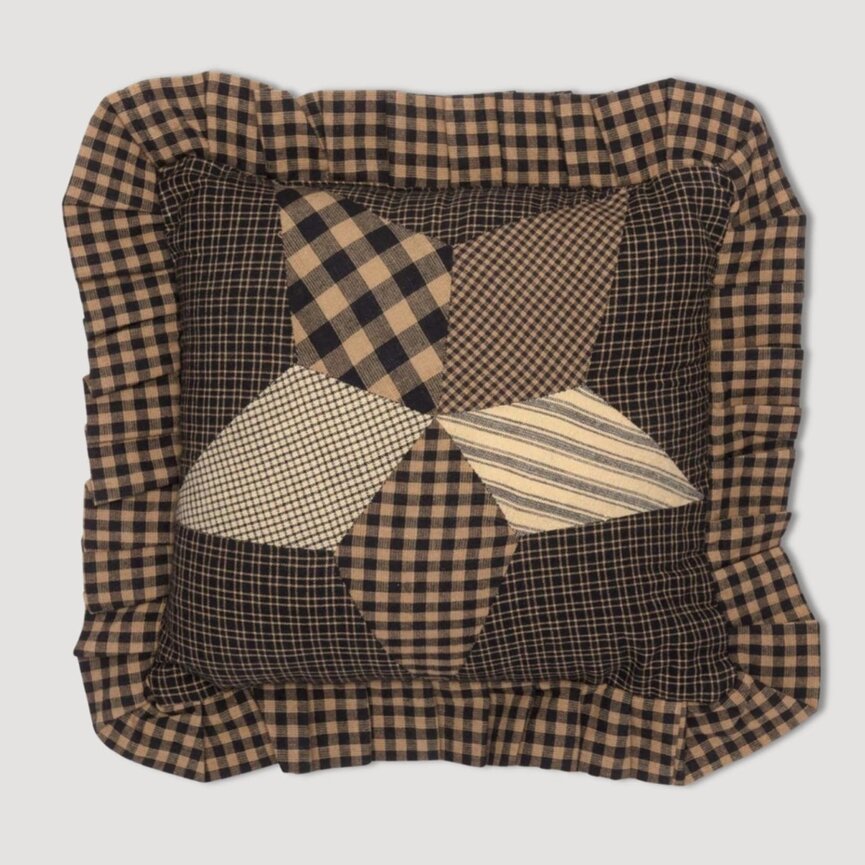 Farmhouse Star Pillow - 10"