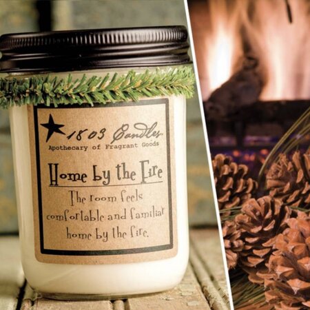 1803 Home By The Fire Candle