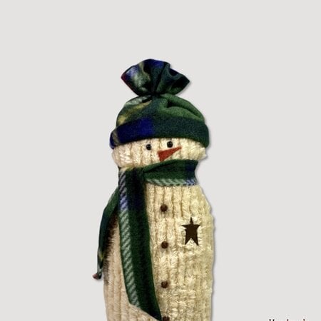 Little Chenille Snowman - 11" T
