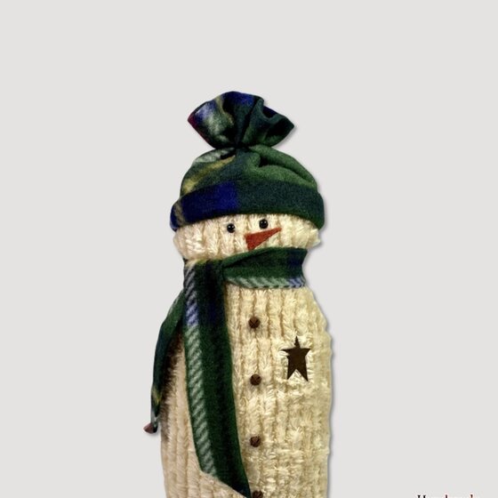 Little Chenille Snowman - 11" T
