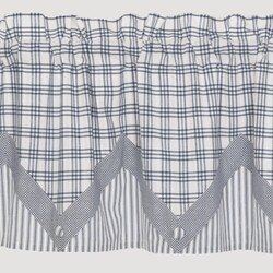 Sawyer Mill Blue Layered Valance
