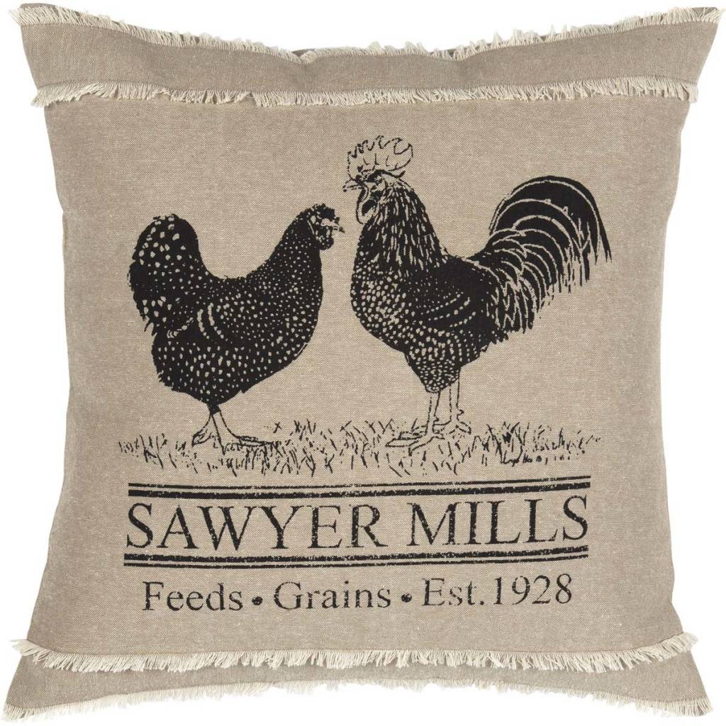 VHC Brands Sawyer Mill Poultry Pillow Brand: VHC Brands