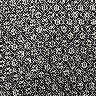Cherry Blossom Black Cream Throw - 52" x 74"