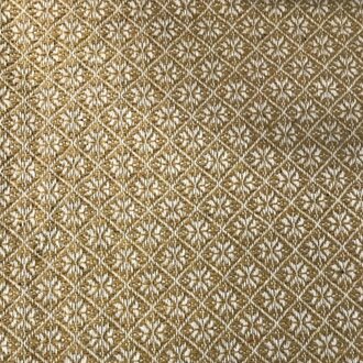 Cherry Blossom Mustard Cream Table Square - 34"