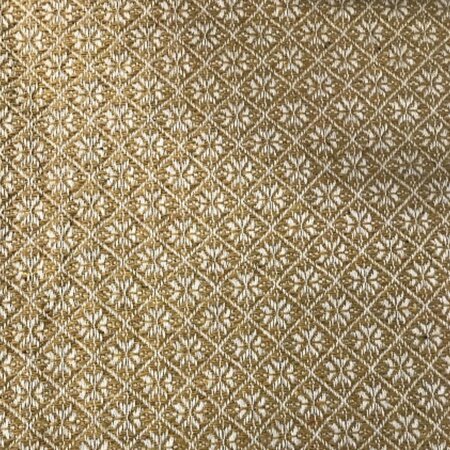 Cherry Blossom Mustard Cream Table Square - 34"