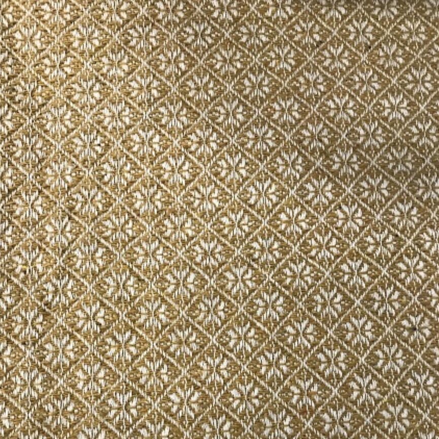 Cherry Blossom Mustard Cream Table Square - 34"