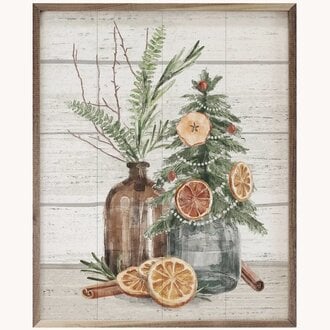 Seasonal Market III By Mary Urban Wooden Framed Sign