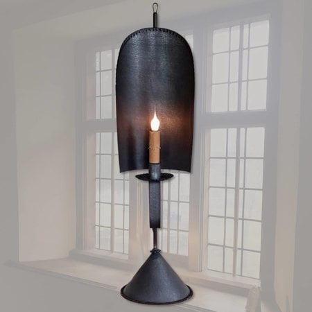 Hamilton Horn Table Lamp 26" T