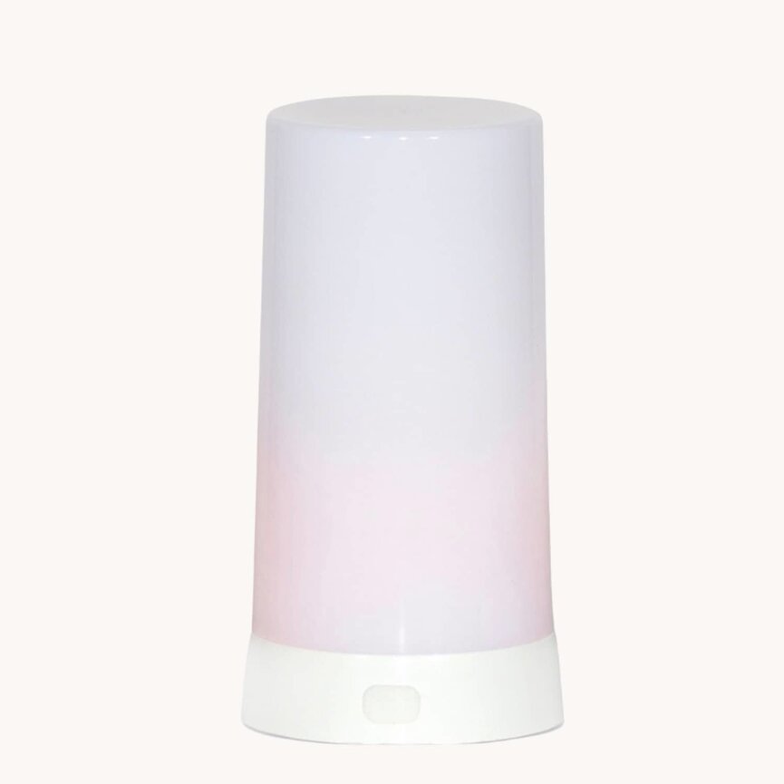 Fia Flame Candle Sleeve LED Orange Flame Light - 5"