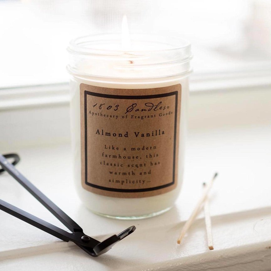 1803 Almond Vanilla Candle - 14oz