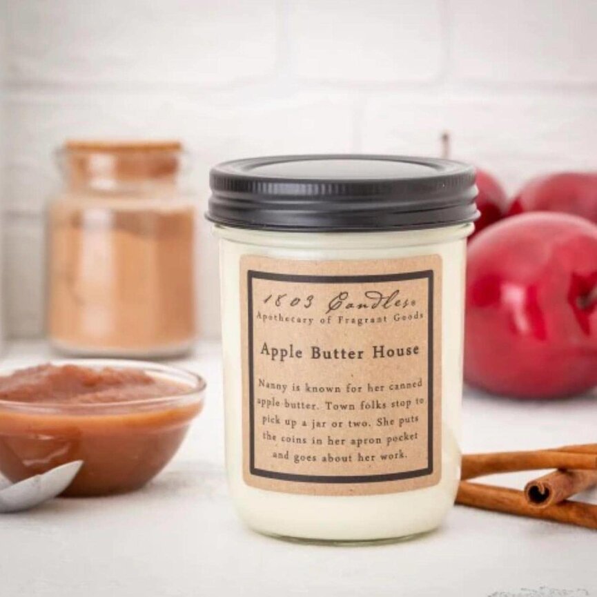 1803 Apple Butter House Candle - 14oz