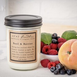 1803 Basil & Berries Candle