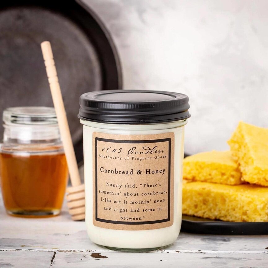 1803 Cornbread & Honey Candle - 14oz