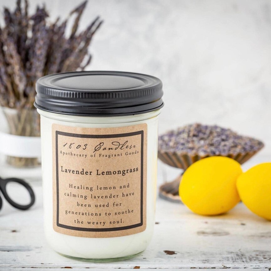 1803 Lavender Lemongrass Candle