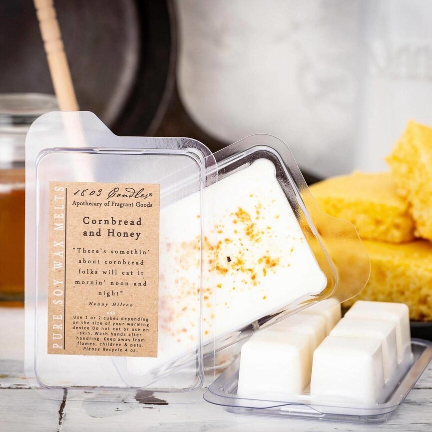 1803 Candles Cornbread & Honey Soy Melter 4oz