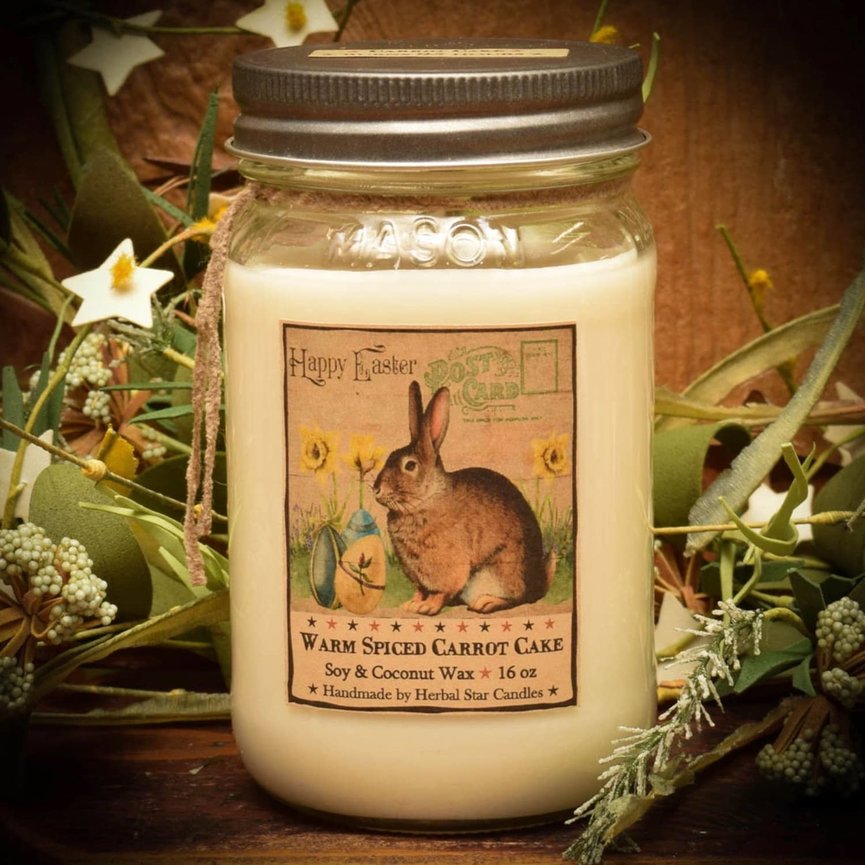 Carrot Cake Soy Jar Candle - 16oz