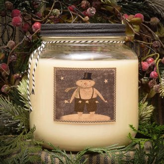 Winter  Star Dust Jar Candle