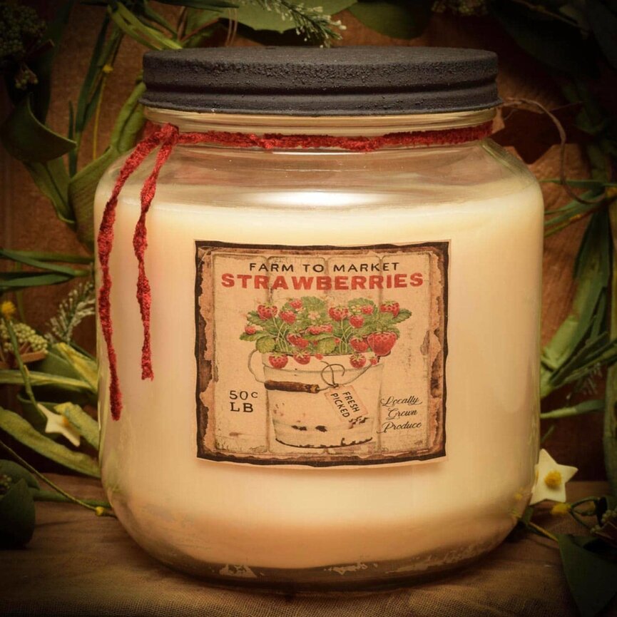 Strawberry Shortcake Jar Candle - 64oz