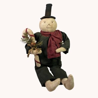 Percy The Snowman Shelf Sitter Doll - 25"
