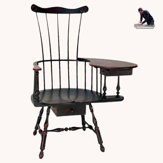 Philadelphia Writing Arm Desk Chair