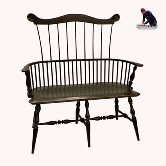 Fan Back Settee