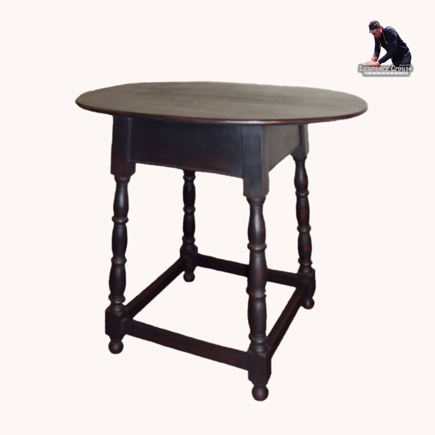 Oval Top Tea Table  - Painted