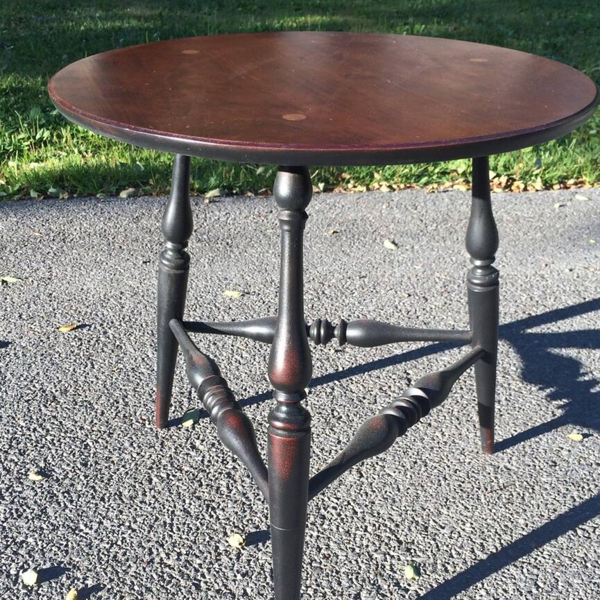 Windsor Candlestand Side Table 24" Top