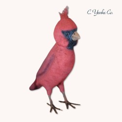Cardinal Handmade Figurine - 7"