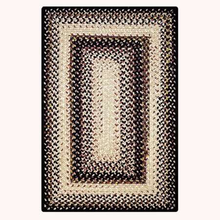 Black Mist Ultra Durable Braided Rugs