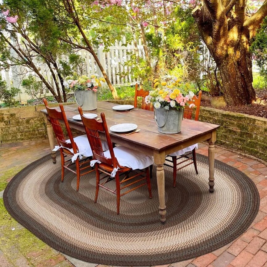 Driftwood Ultra Durable Braided Rugs